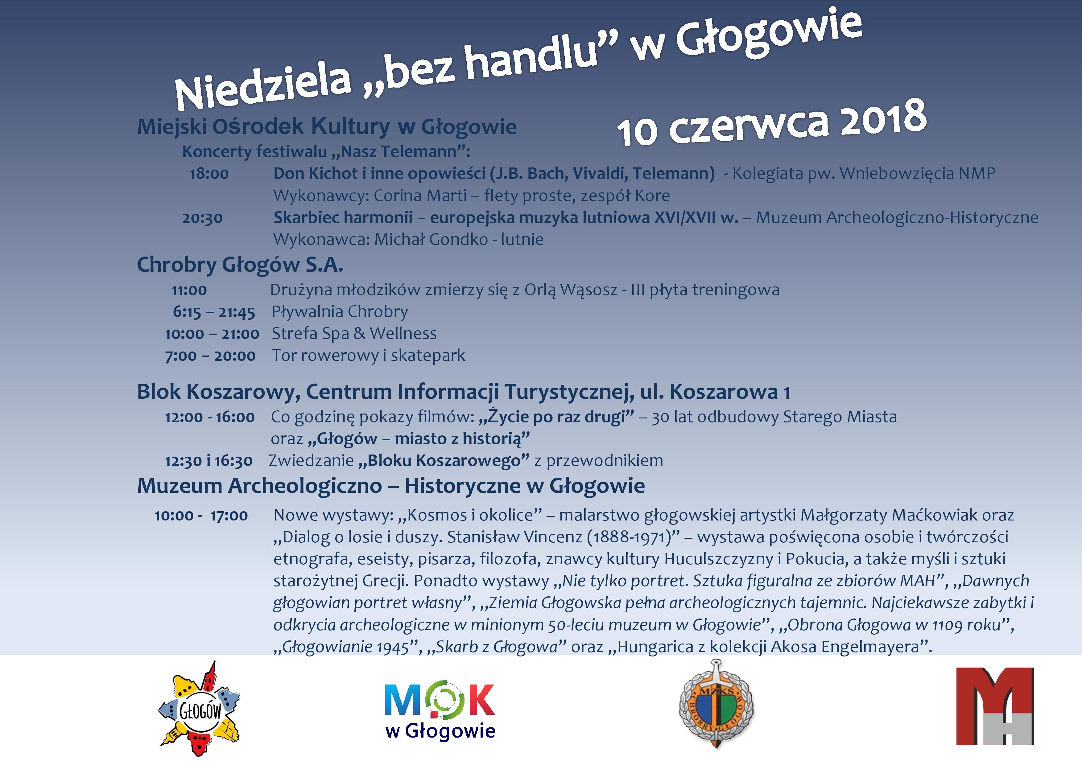 Ilustracja do artykuły: Niedziela bez handlu w Głogowie (10.06.2018)